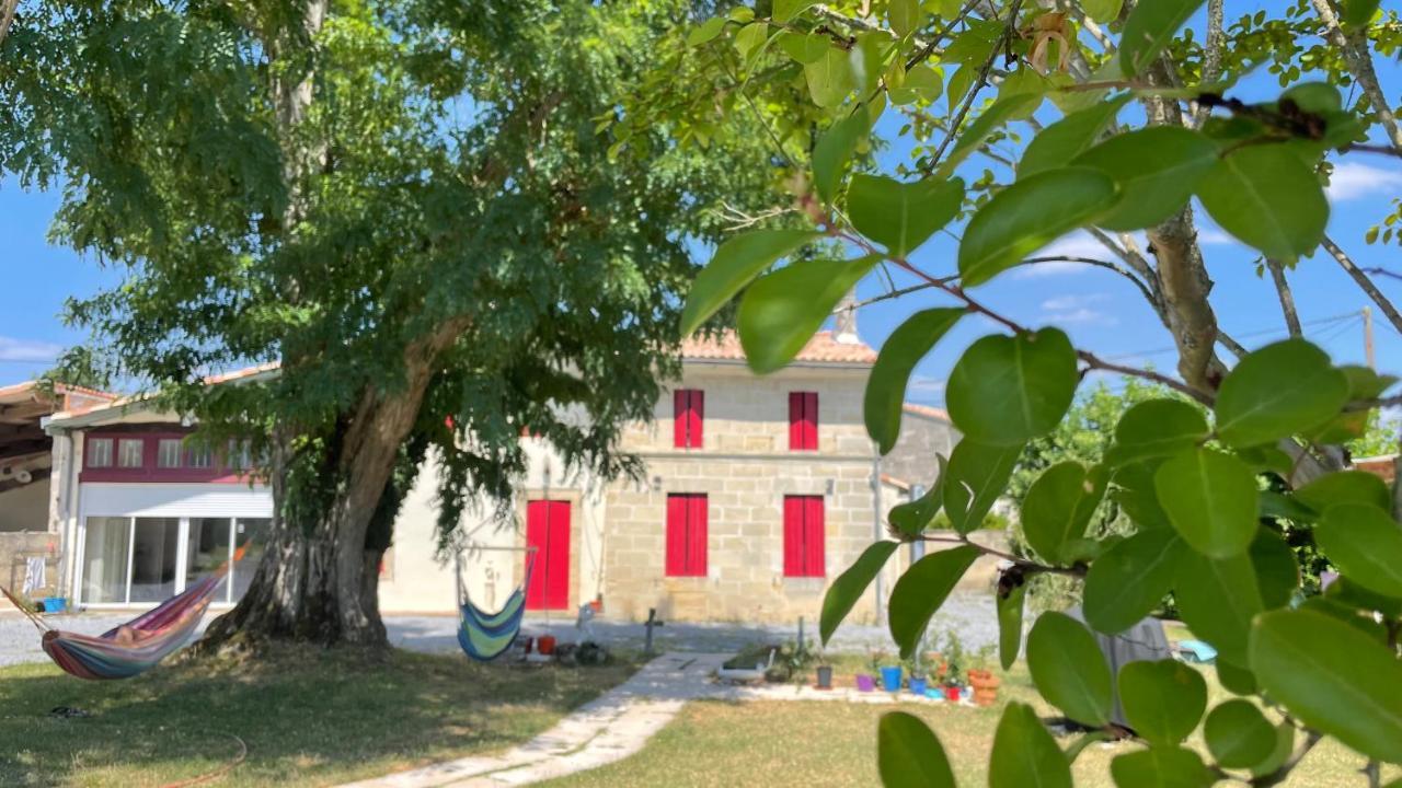Aux Abris Des Vents D'Anges Bed and Breakfast Les Artigues-de-Lussac Eksteriør billede